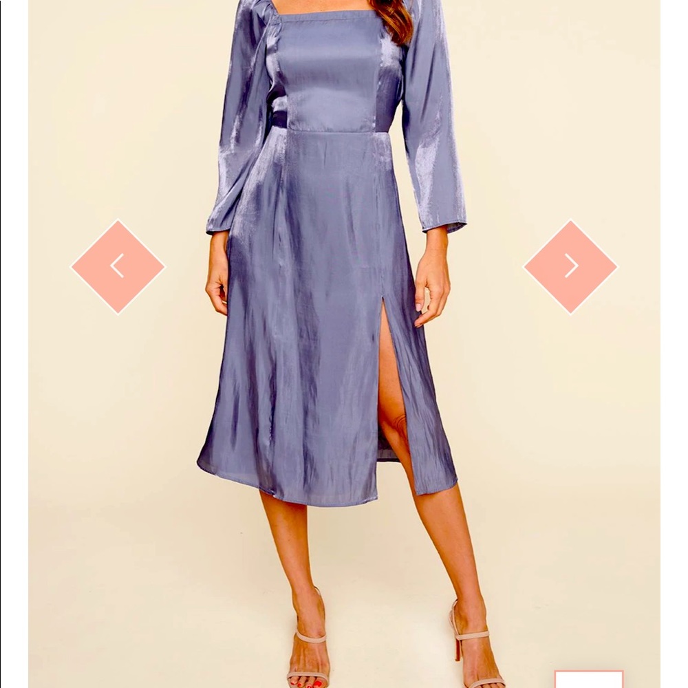 Pale Blue Midi